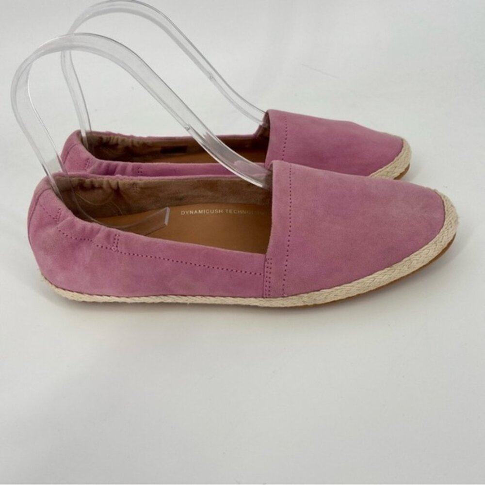 Fitflop pink suede espadrilles closed toe Size 6 - Picture 6 of 12